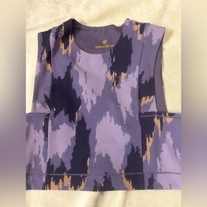 Lululemon x Robert Geller Take the Moment Women’s Purple Workout Crop Top M/L